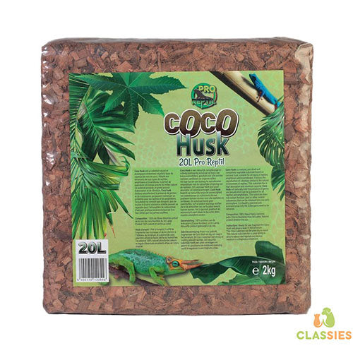 Pro Reptil Coco Husk - 20L/2kg Classies