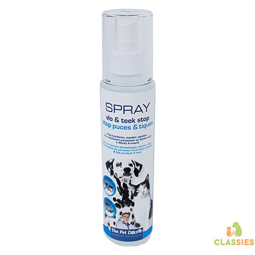 The Pet Doctor vlo en teek stop spray - 200 ml