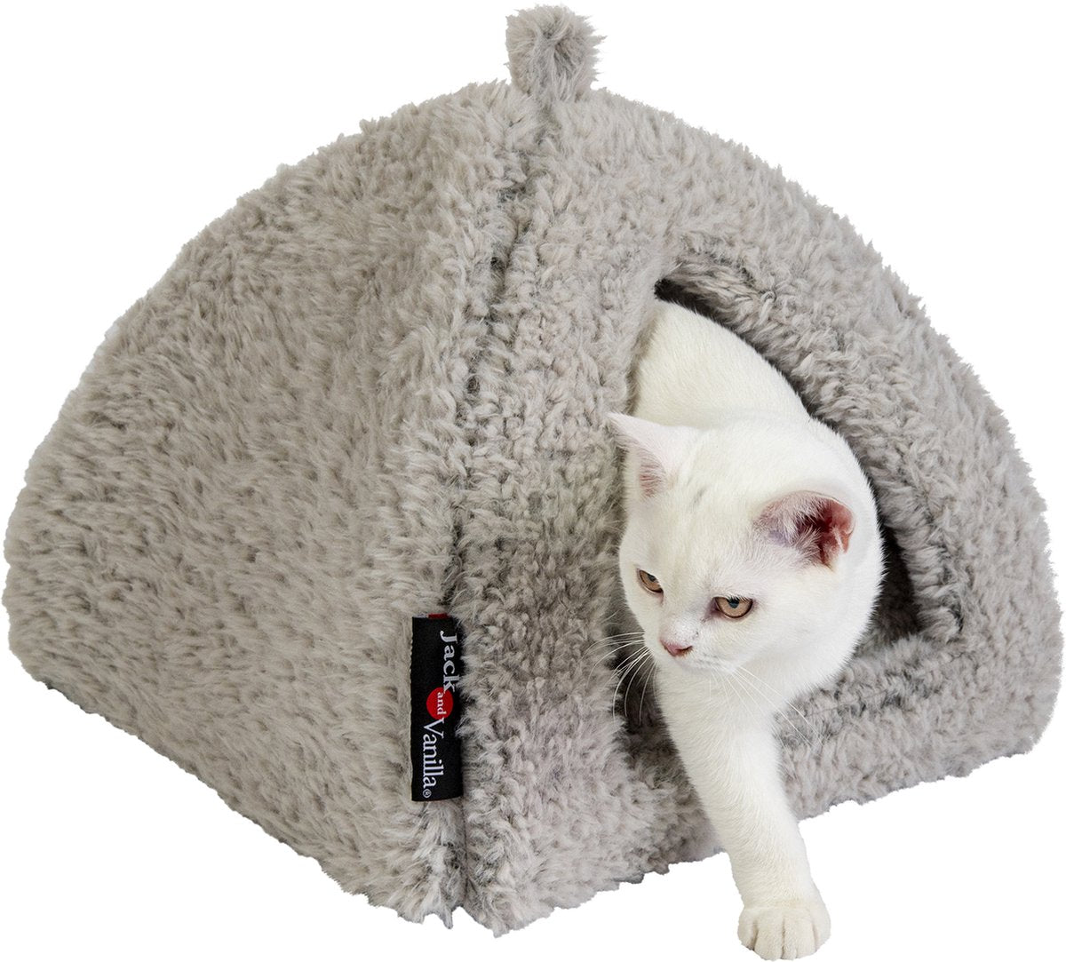 Jack and Vanilla Shell Igloo 37x37x37 Maison pour chat - Panier pour chat