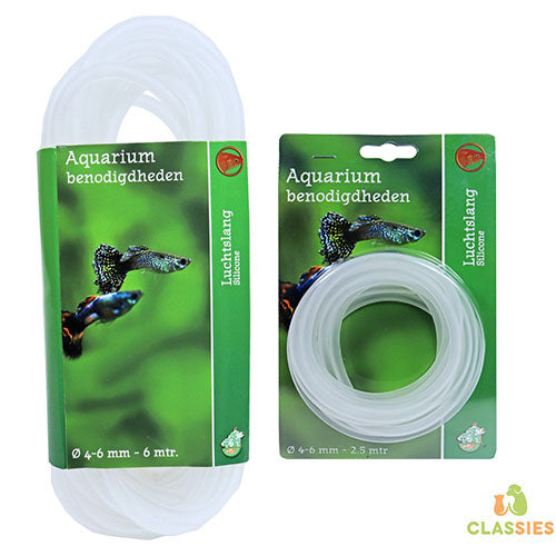 De Boon - Silicone Luchtslang Ø 4-6 mm - keuze uit 2.5 meter of 6 meter Classies