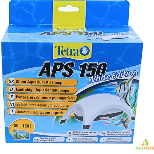 Tetra APS Aquarium Luchtpompen - Wit of Zwart - 5 varianten Classies