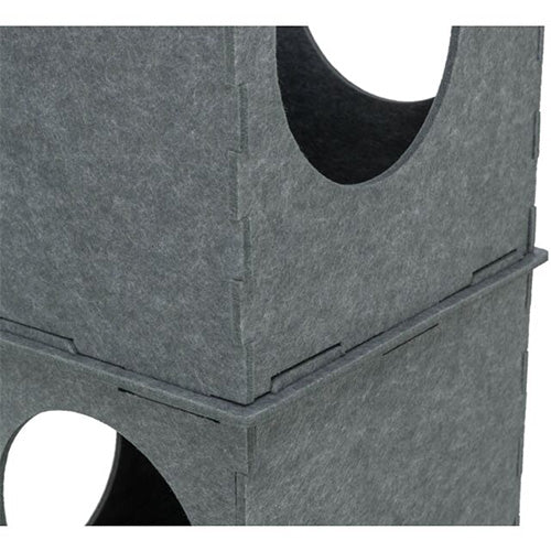Trixie Nele Katten Toren uit Vilt - 38x38x105 cm