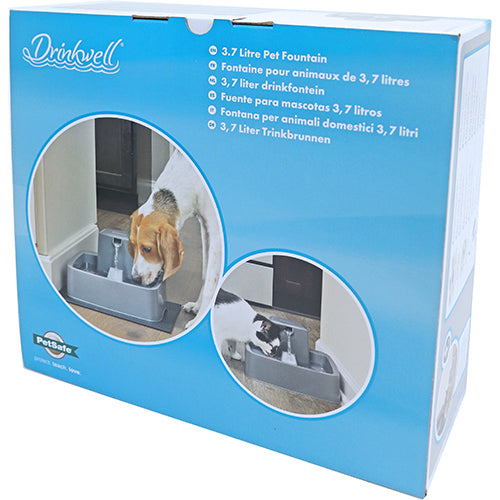 PetSafe Drinkwell Trinkbrunnen, 3,7 Liter.