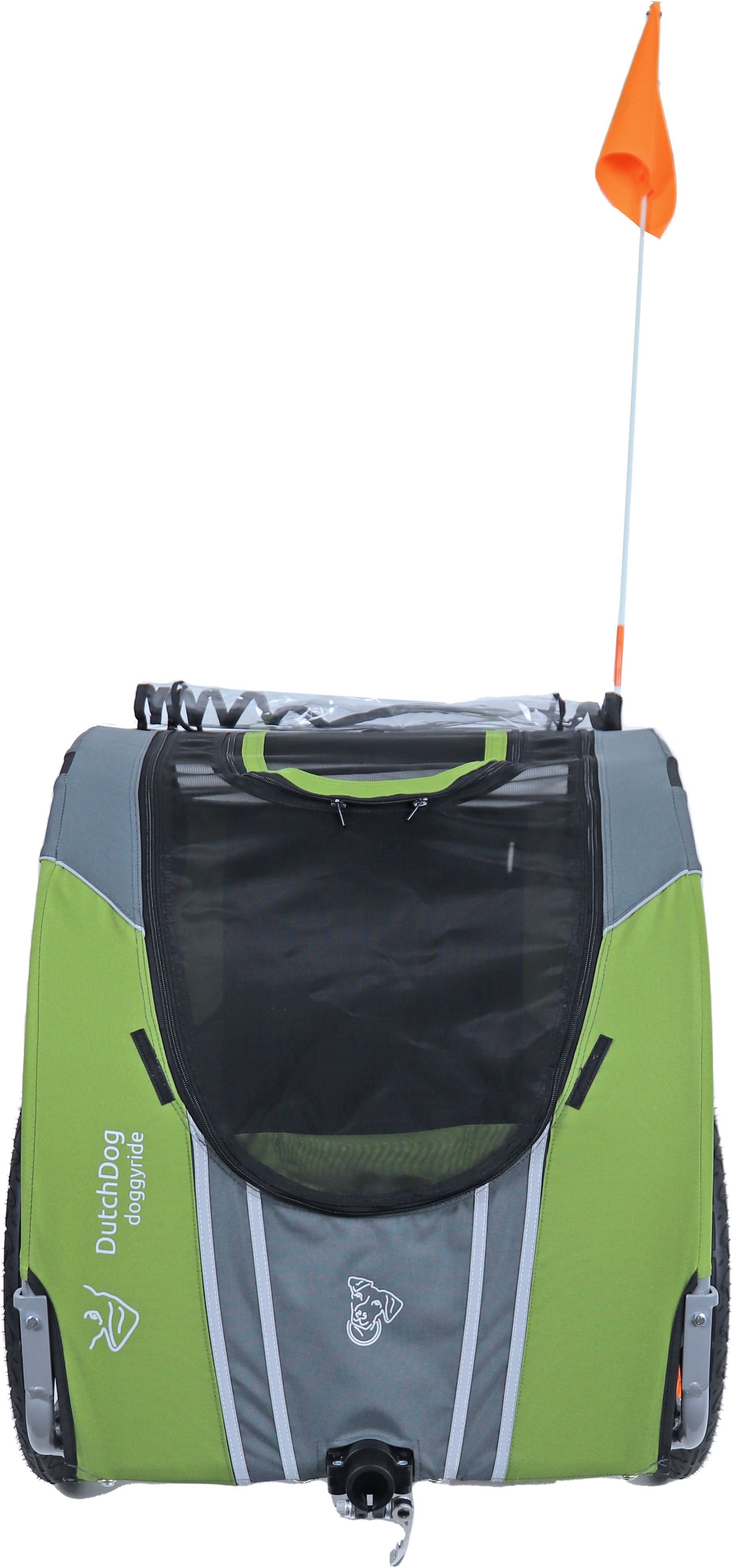 DoggyRide fietskar Novel 20 cabin only, groen/grijs (zonder trekstang) Classies