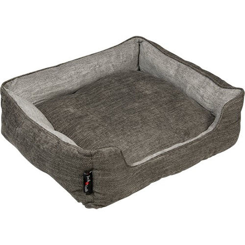 Jack And Vanilla - Cairo Sofa Hondenmand - Donkerbruin/Grijs - 60x52x18 cm 2ee89c-2