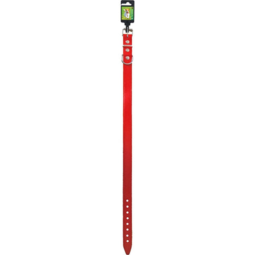 Halsband rood 45 cm - 18 mm