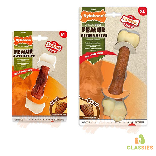 Nylabone Extreme Femur Rundssmaak Classies