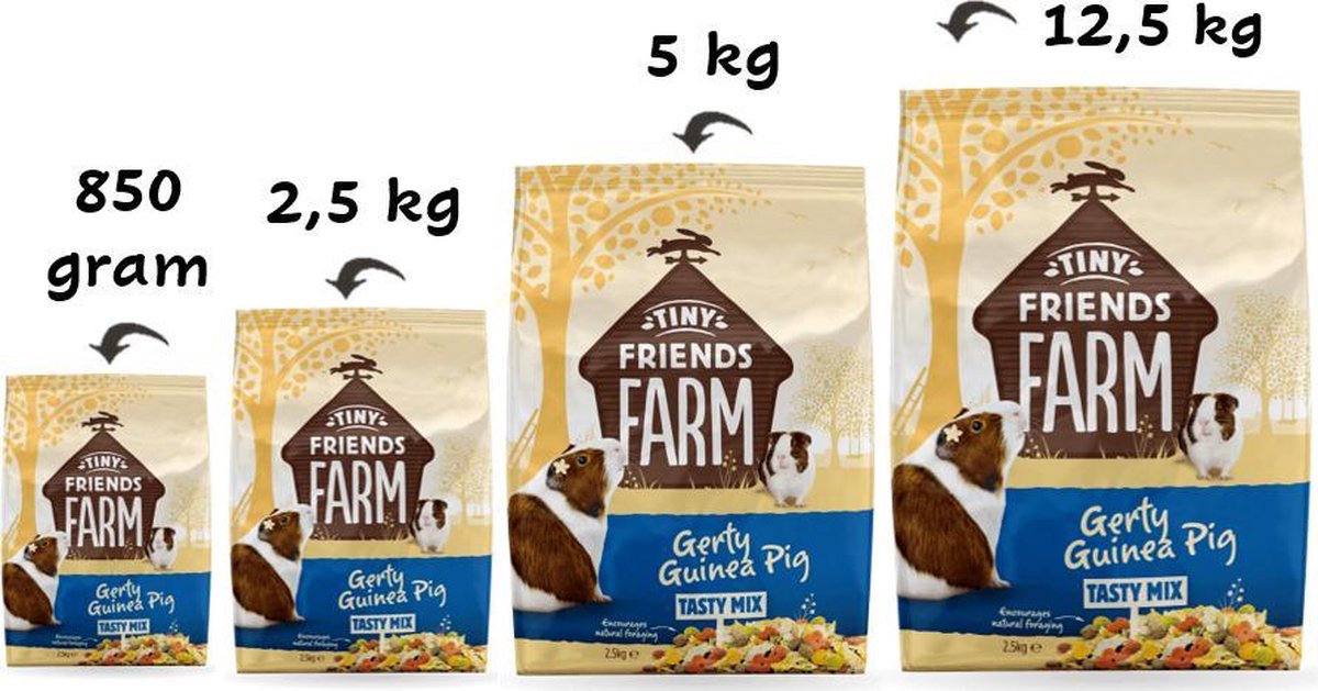 Gerty Guinea Pig tasty mix caviavoer 2ee89c-2