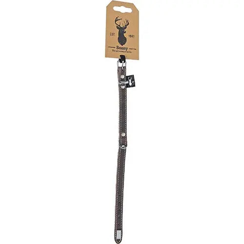 Boony Est1941 halsband zacht leder in 9 maten Classies