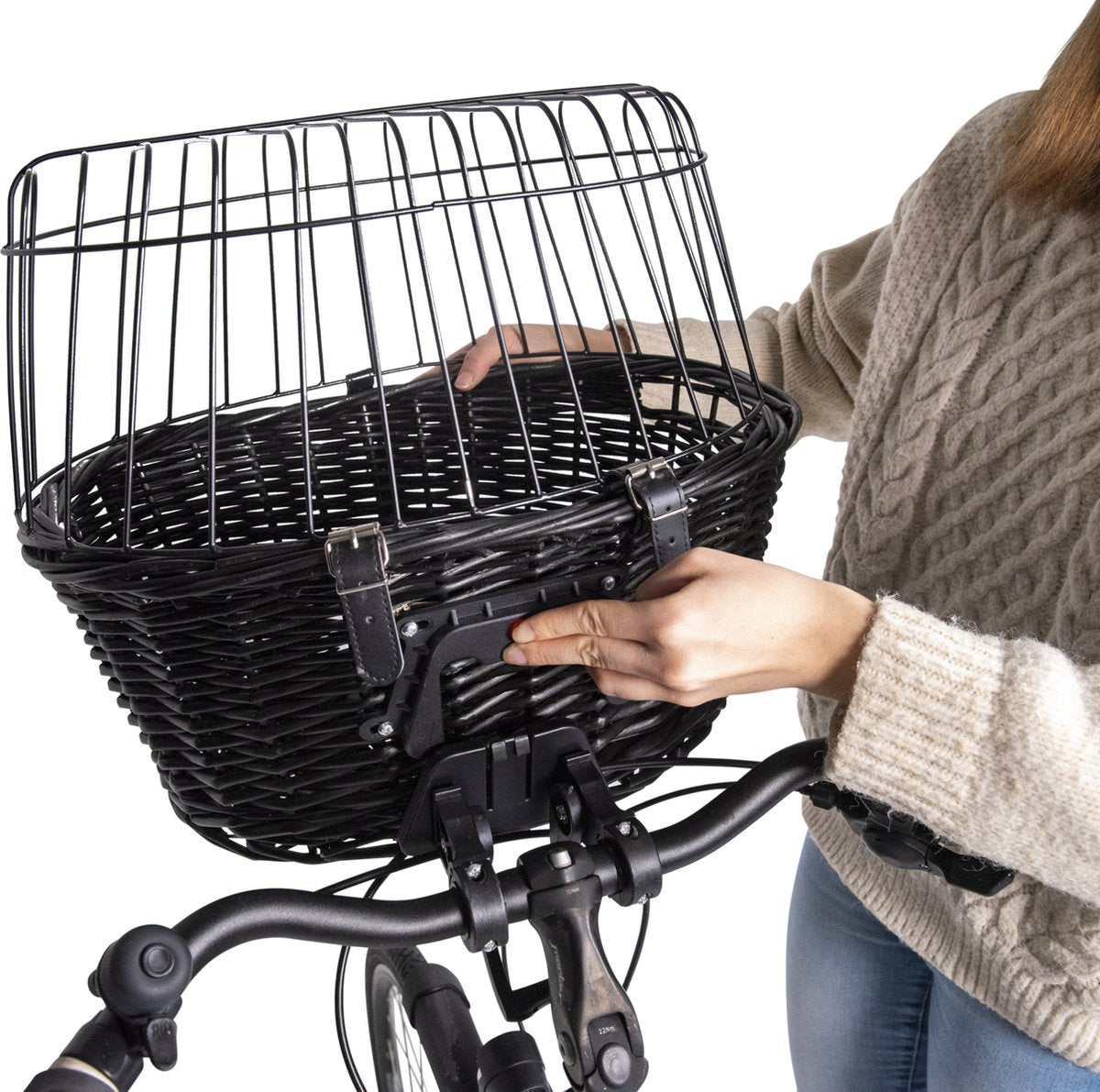 Animal Boulevard Fietsmand voor aan het stuur Classies