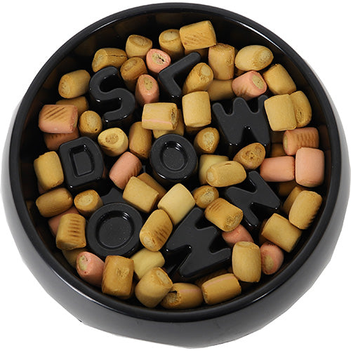 De Boon Slowfeeder Slowdown Zwart - ø25 cm Classies