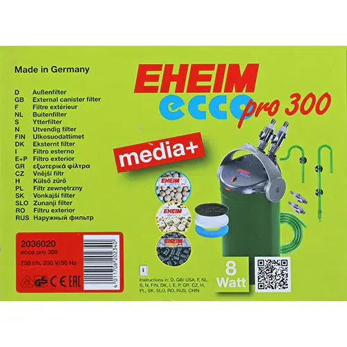 Eheim buitenfilter met filtermassa EccoPro Classies