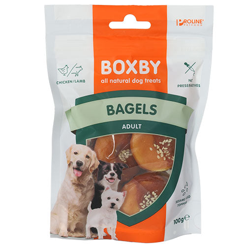 Proline Boxby Bagels Snack mit Sesamsamen 100 Gramm