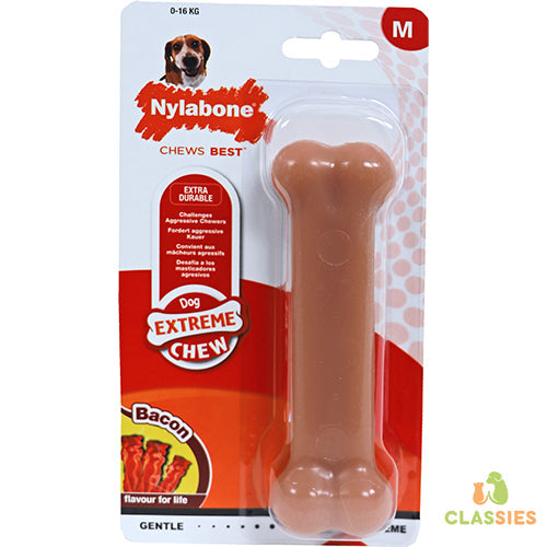 Nylabone Dura chew bacon kauwspeelgoed Classies