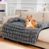 Fluffy hondenkussen - bankbeschermer