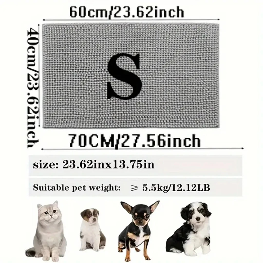 Schnelltrocknende saugfähige Hundematte - Fußmatte