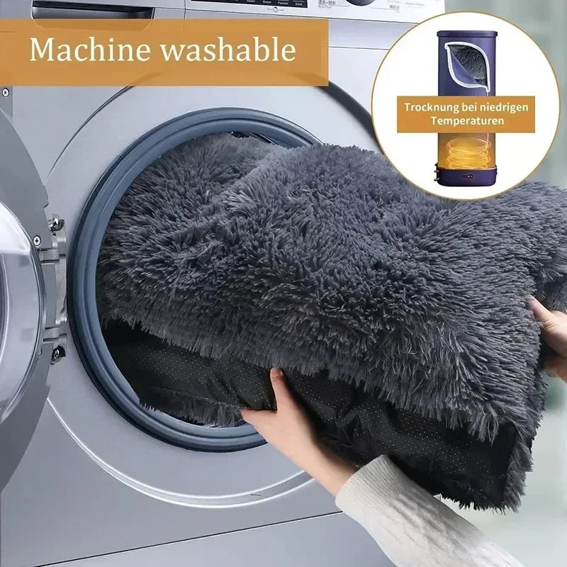 Pluche kussen - bankkussen - autokussen - 2 maten
