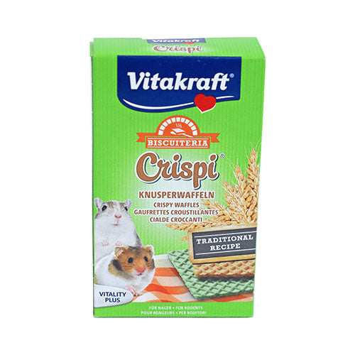 Vitakraft knaagdier Crispi’s wafeltjes hamster 10 gram, doos a 12 stuks