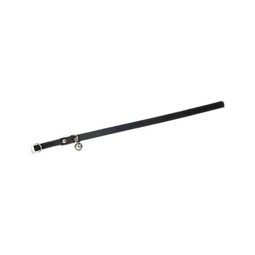 Karlie Halsband Kat - 10 mm x 30 cm - Zwart Classies