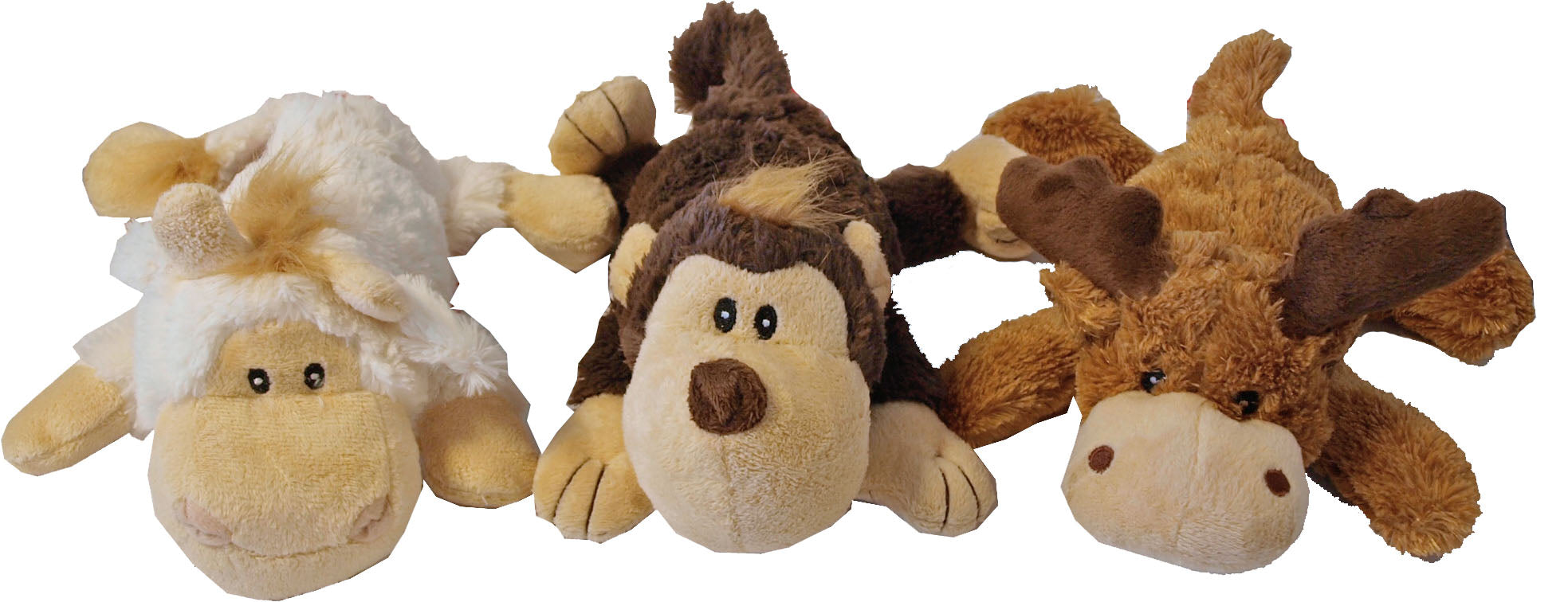 Kong hond Cozie Naturals, medium assorti
