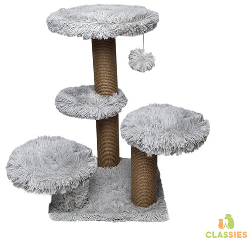 Krabpaal langharige plush Lucky 62 x 62 x 71 cm Classies