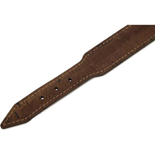 Beeztees Cork Leren Hondenhalsband - Bruin - 45 cm x 20 mm - Nekomtrek: 36-40 cm Classies