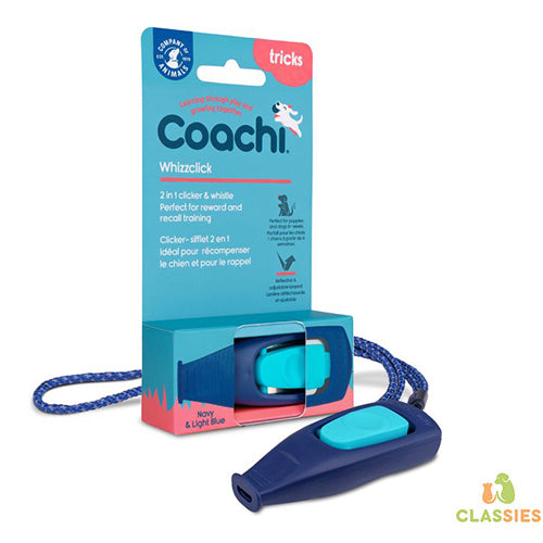 Coachi Whizzclick - Hondenfluitje en Clicker - 2 in 1 Classies