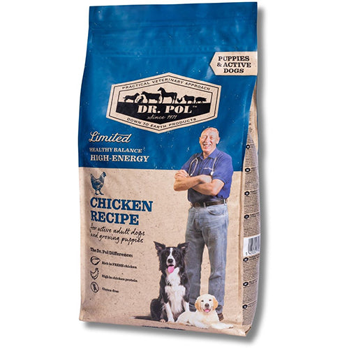Dr Pol droogvoer kip Puppy en actieve honden 2 - 10 kg