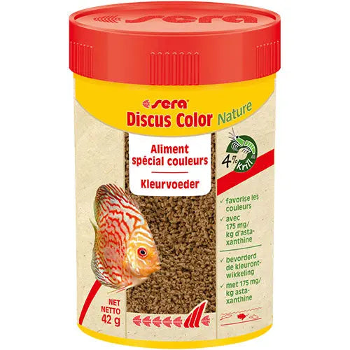sera Discus Color Nature 100 - 250 ml - 4,2 kg Classies