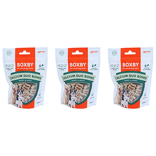 Proline Boxby calcium duo bones, 140 gram - per 3 verpakkingen Classies