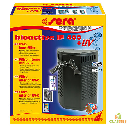 Sera binnenfilter Bioactive IF 400 met UV Classies
