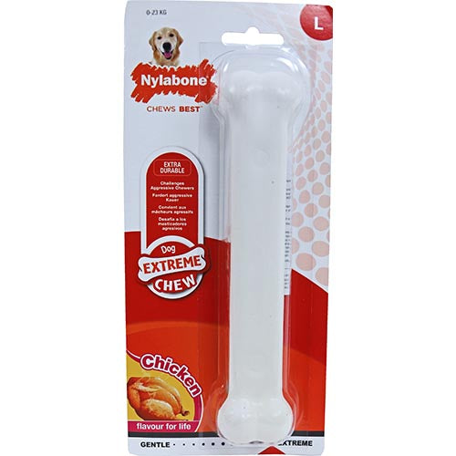 Nylabone Dura Chew Hard Biters normales Huhn