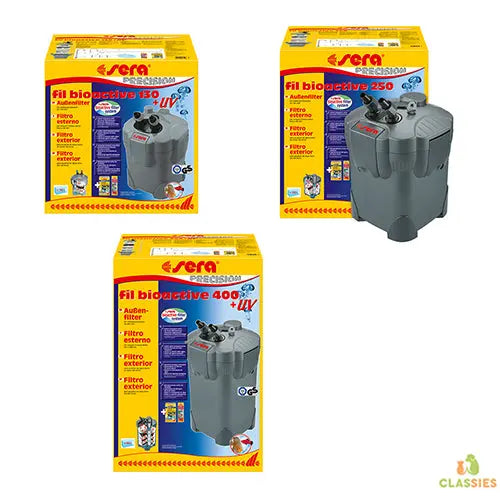 sera Buitenfilter fil bioactive met of zonder Uv Classies