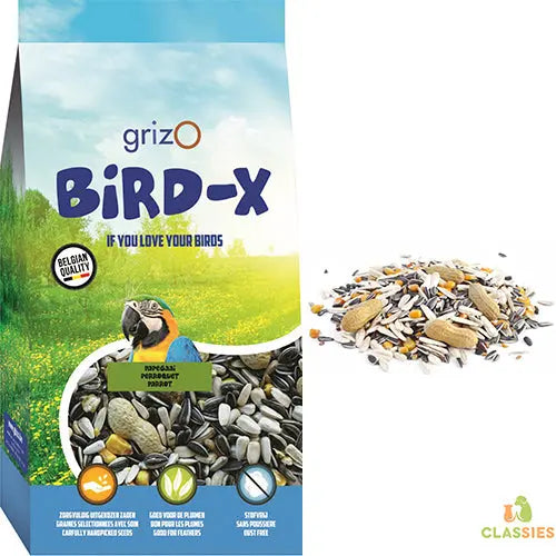 Papegaai mengeling eco bird-x zak 12,5 kg Classies