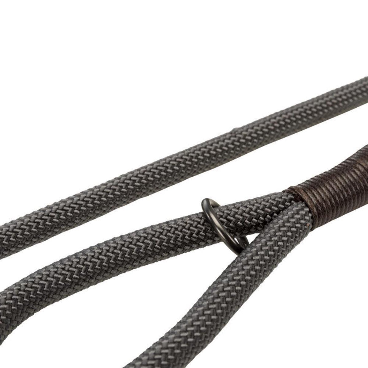 BE NORDIC riem, S–M: 1,00 m-ø 8 mm, donkergrijs-bruin Classies