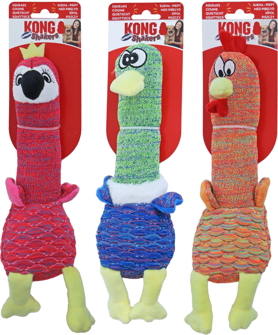Kong Shakers Cuckoos Assorti Classies