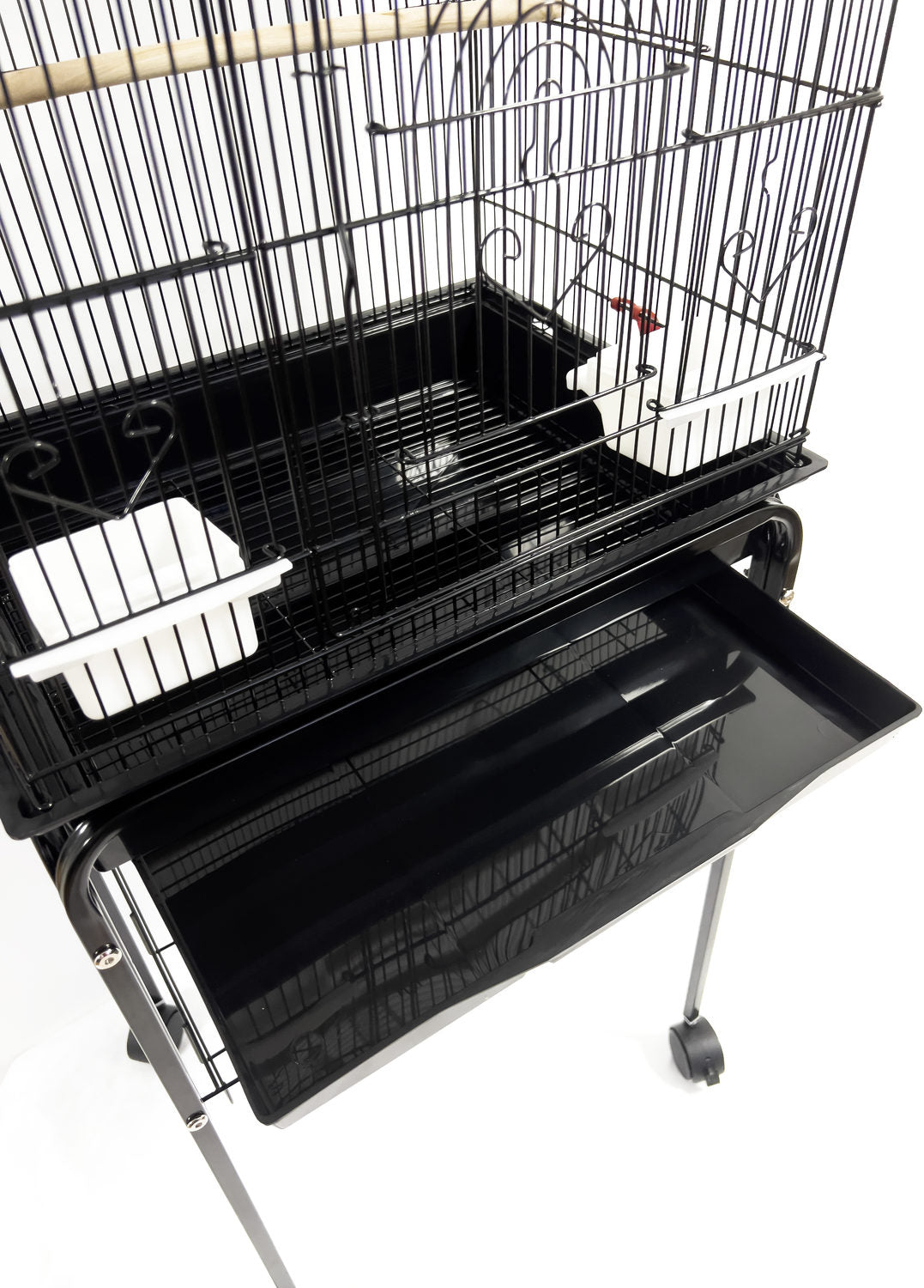 Peep Vogelkäfig auf Fuß 46 x 36 x 154 cm