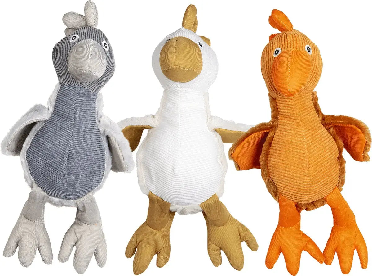 Jack And Vanilla - Speelgoed - Velveties Haan - Assorti - 33cm Classies