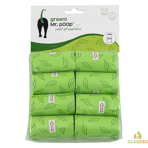 Mr. Poop Kotbeutel-Nachfüllpackungen in verschiedenen Farben