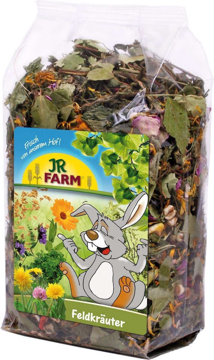 JR Farm Ruwe Knaagdiervoer - Veldkruiden - 200 gram Classies