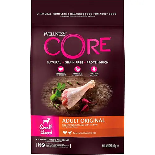 Wellness Core graanvrij - hondenvoer - droogvoer - 5 kg Classies