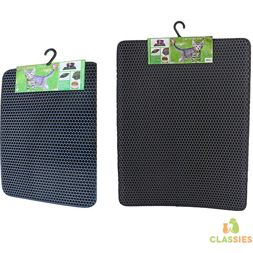 Boony kattenbakmat zwart in twee maten Classies