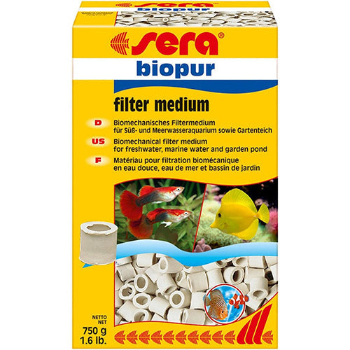Sera - Biopur - Filtermateriaal - Biomechanisch filtermedium - 750 gram Classies