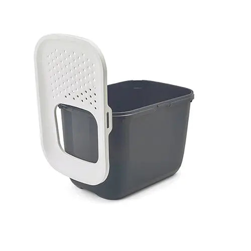 Savic Hop In - Kattenbak met Boveningang - 2 Maten - Diverse Kleuren Classies