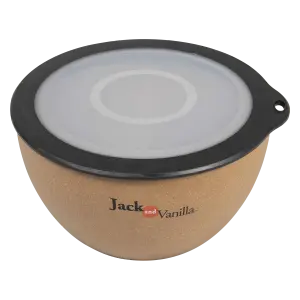 Jack and Vanilla bamboe kom met deksel Classies