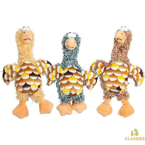 JACK AND VANILLA VELVETIES Gans Hondenspeelgoed MULTI - Maat 30