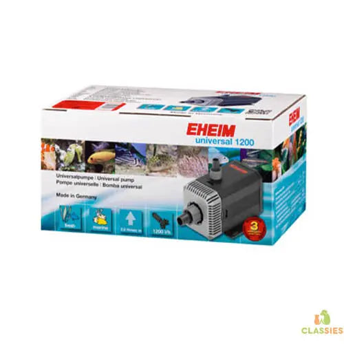 Eheim universele pomp - 300 - 600 - 1200 - 2400 l/uur Classies