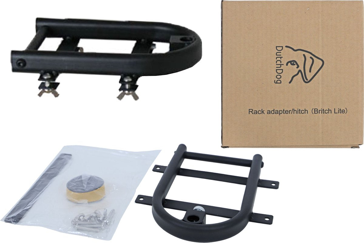 DoggyRide britch lite zwart adapter voor cocoon fietsmand Classies
