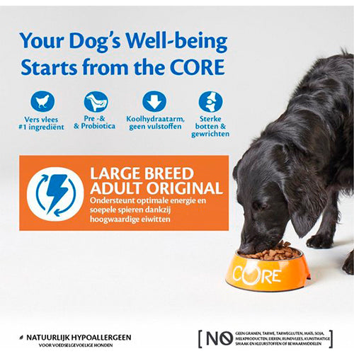 Wellness CORE Large Breed Adult Original, kip - 10 KG 2ee89c-2