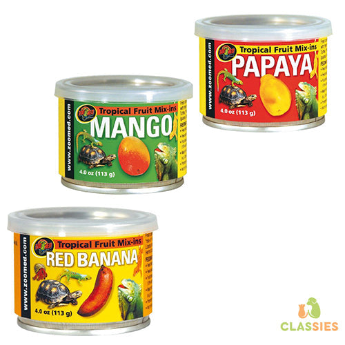 Zoo Med Tropical fruit Mango - Papaya - Banaan Classies